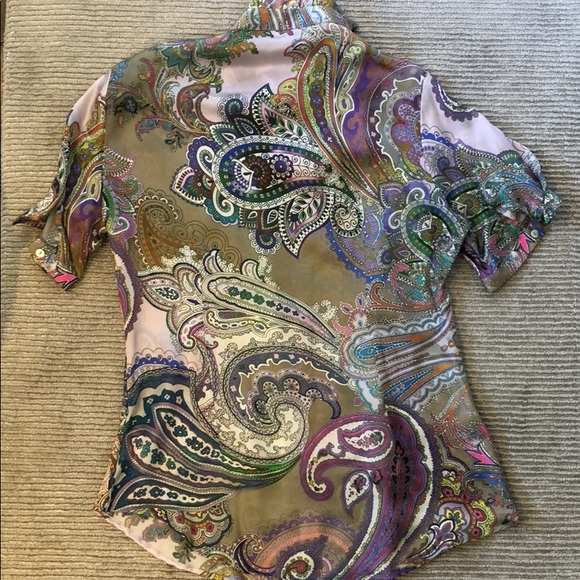 Paisley blouse - Picture 3 of 3